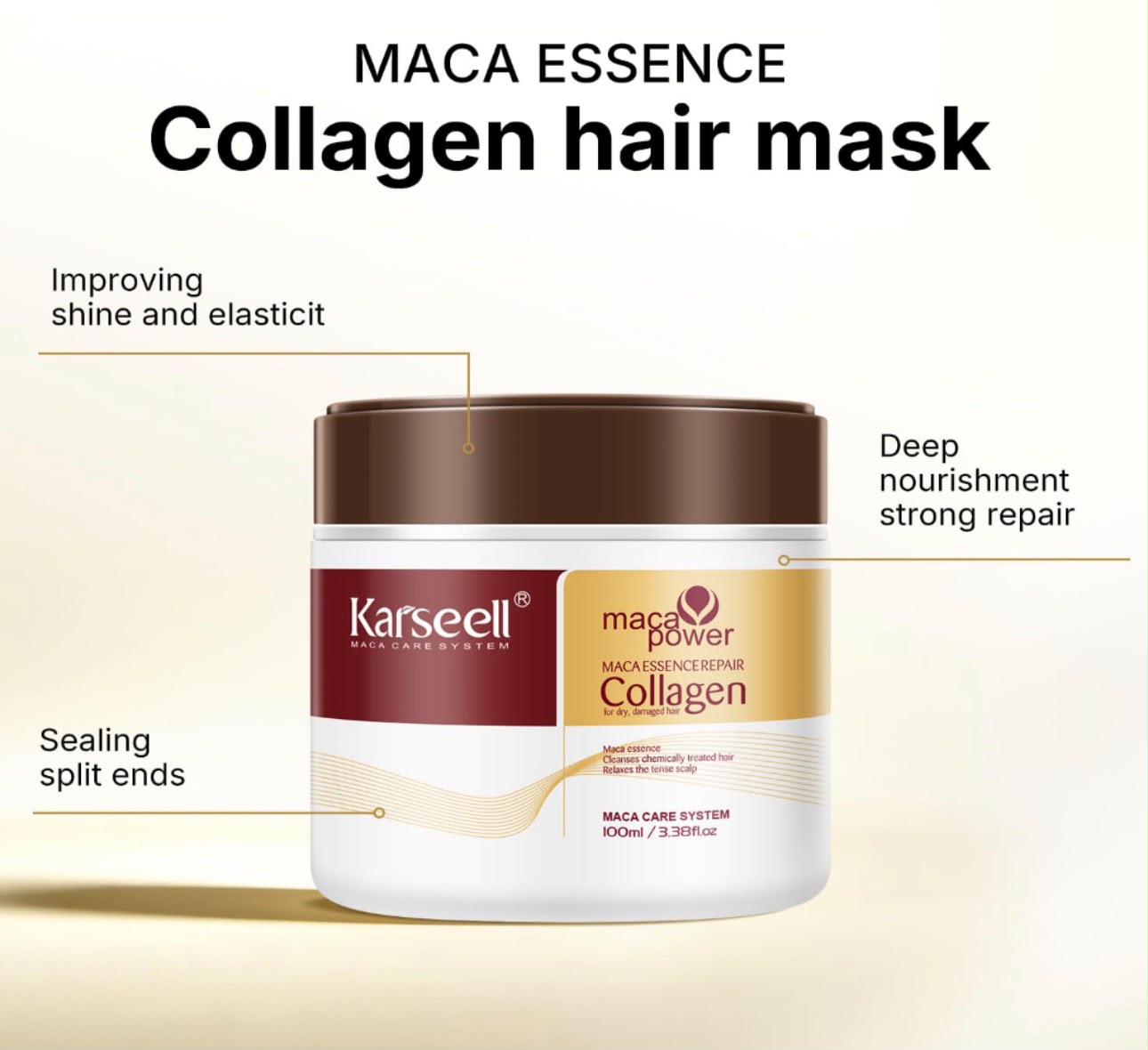 Karseell Maca Power Repair Collagen Hair Mask