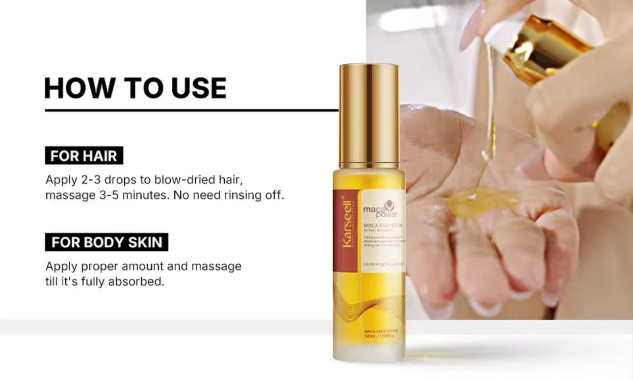 Karseell Maca Power Essence Oil 50ml