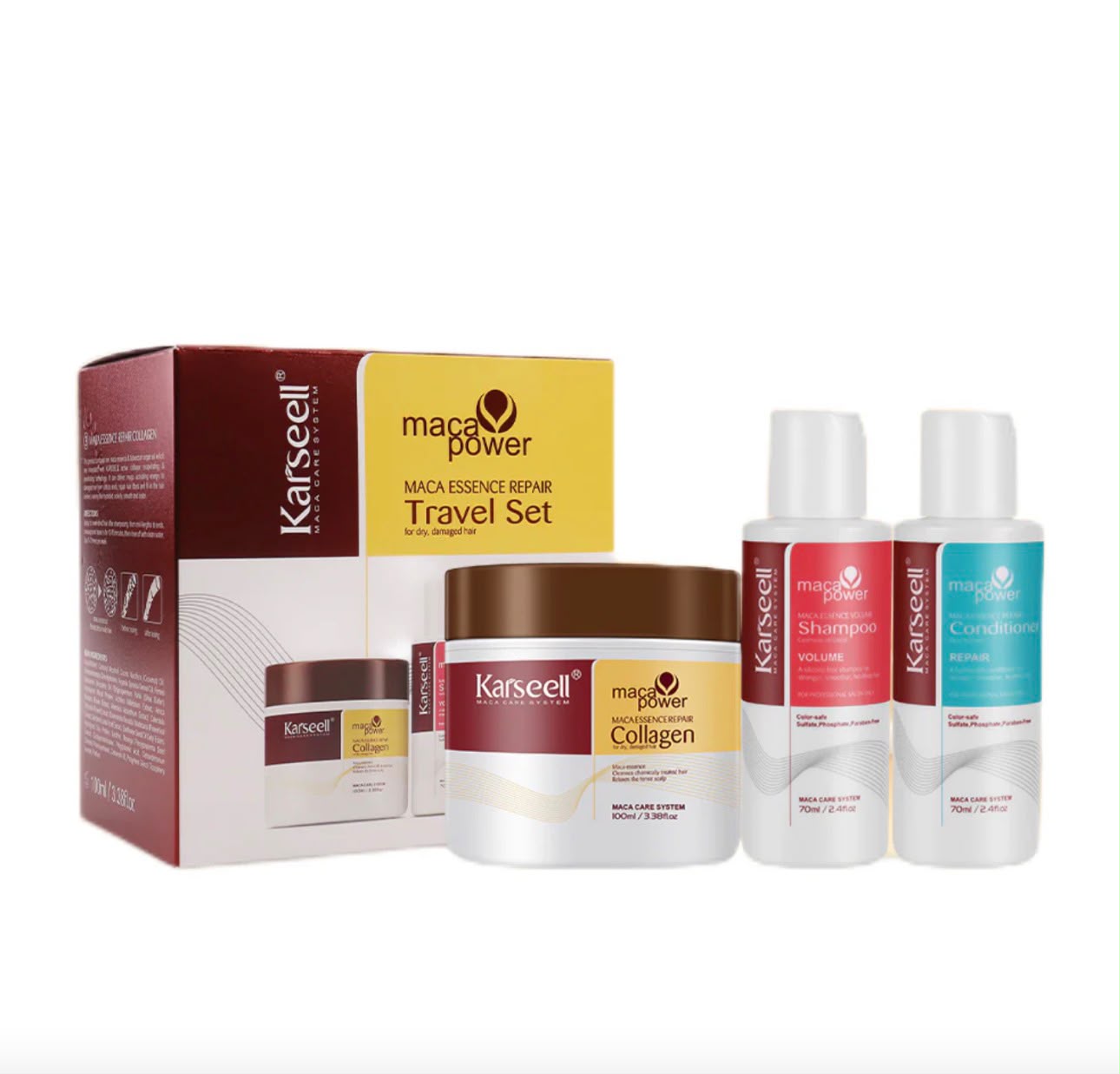 Karseell Maca Power Repair Collagen Travel Set